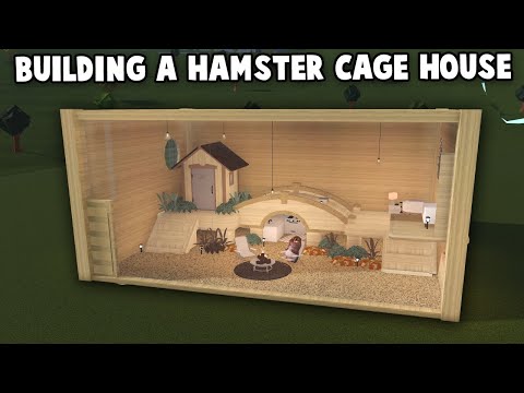 BUILDING A BLOXBURG HAMSTER CAGE HOUSE...