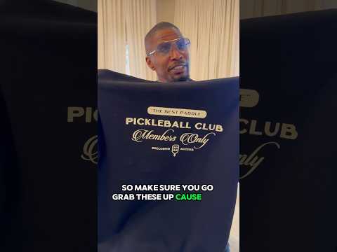 Limited Edition Pickleball Club Crewneck! Buy Now at TheBestPaddle.com #jamiefoxx #pickleball