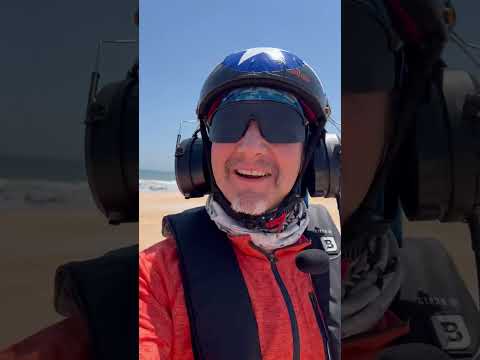 Beach Flying With A Yankee #paramotor #poweredparagliding #actionlife