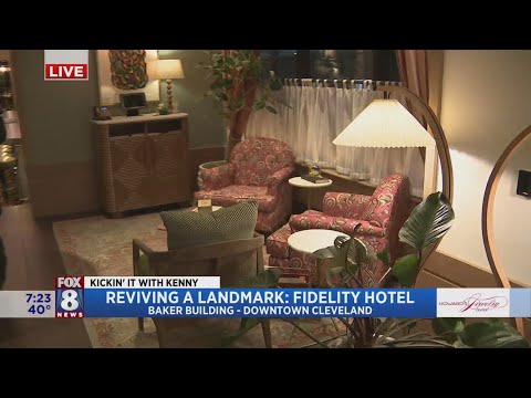 Kenny takes us inside Cleveland's newest gem -- the Fidelity Hotel