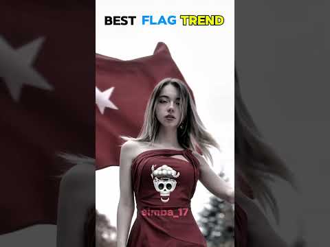 Best flag trend #trollface #edit #shorts