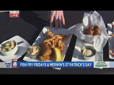 Cleveland Metroparks serving Fish Fry Fridays + festive St Patrick's Day menu