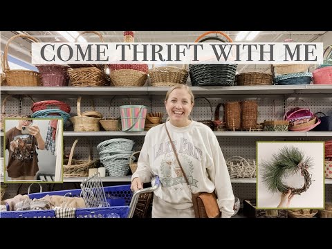 COME THRIFT WITH ME - CHRISTMAS, HOME DECOR & MORE