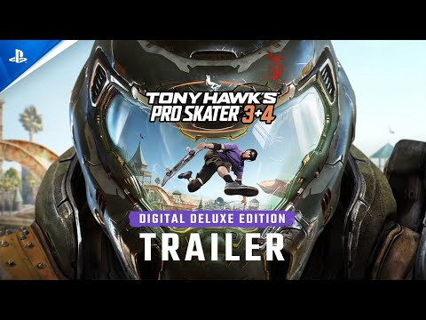 Tony Hawk's Pro Skater 3 + 4 - Digital Deluxe Edition Trailer | PS5 & PS4 Games