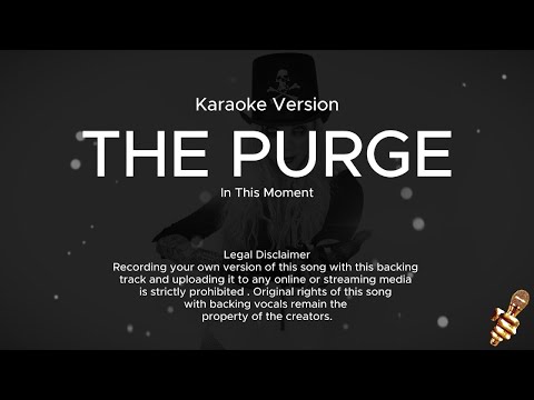 In This Moment - The Purge (Karaoke Version)