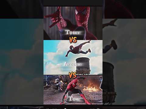 All three Spiderman vs each other/Spiderman(Tobey) vs Spiderman(Andrew) vs Spiderman(Tom)