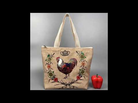 Manufactory Direct For Party Gift Boutique Healthy Eco Reusable Shopping Tote Jute Bag