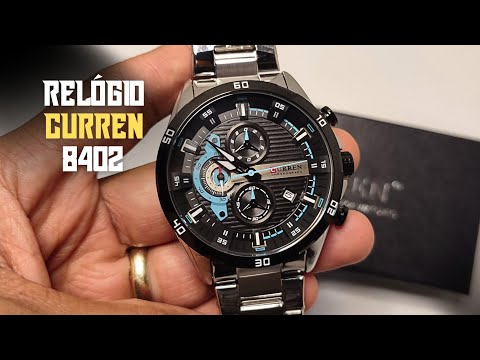 RELÓGIO CURREN 8402 TODO FUNCIONAL | RELÓGIO CURREN É BOM? VALE A PENA?