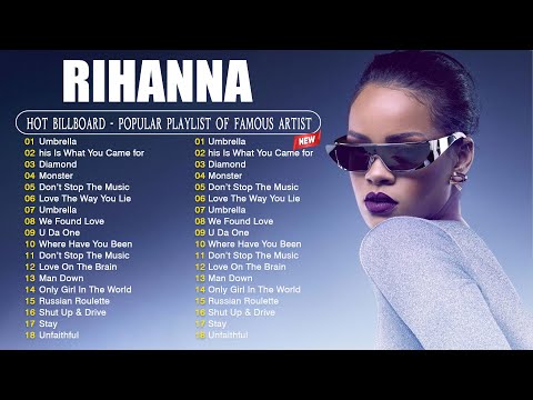 Top Hits of Rihanna 🌿  Rihanna New Popular Songs 2023 🌿 Best English Songs