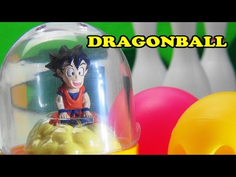 DRAGONBALL SON GOKOU  Gachapon & Anpanman Bowling