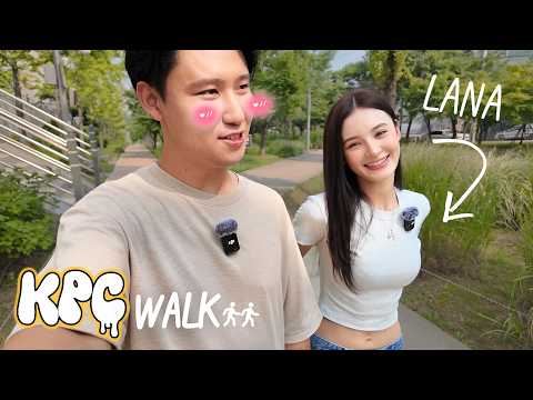 I WENT ON A DATE WITH LANA..! (nervous😳)  | KPC WALK