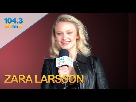 Zara Larsson chats New Music with Jon Comouche on 104.3 MYfm