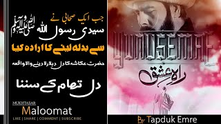 Hazrat  Ukasha (R.A) Ka Waqiya | Tapduk Emre | Yunus Emre | Mukhtasar Maloomat | Short Clip