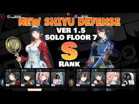 NEW Shiyu Defense 1.5 Floor 7 (S-Rank) Astra Yao M0S0 & Zhu Yuan M0S1 | Zenless Zone Zero