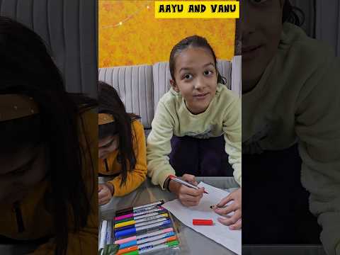 Mini Vlog 468 - Aayu Ka Cute DIY #2 🥰🤩 #aayuandvanu #ytshorts  #minivlog #shorts #viralvideo #shorts