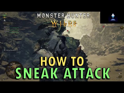 Monster Hunter Wilds - How to perform Sneak Attacks | Hunter-Assassin Trophy Guide (With Commentary)