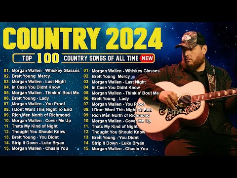 Country Music Playlist 2024 🦽 Luke Combs, Morgan Wallen, Chris Stapleton, Kane Brown, Jason Aldean