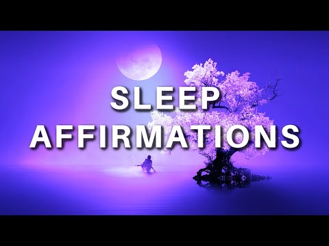 Healing Sleep Affirmations | Deepest Sleep Music 432Hz | Sleeping Meditation | Delta Waves