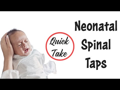 How to do a neonatal Lumbar Puncture