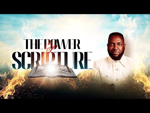 THE POWER OF SCRIPTURE || SUNDAY SERVICE || 26TH JAN || PASTOR ELVIS OKHIFO