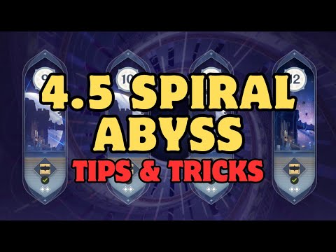 Spiral Abyss Guide for 4.5 Floor 12