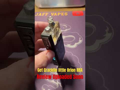 Orion 2 RBA will be uploaded soon 💨👌😀#review #viralvideo #shorts #unboxing #orion #vapecommunity