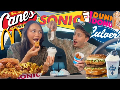 EATING SECRET MENU ITEMS AT FAST FOOD RESTAURANTS!! (BIG BACK SPECIAL)