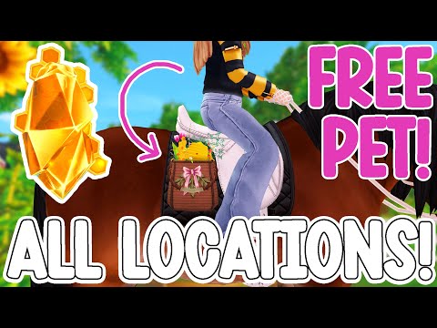 HOW TO GET FREE PET & ALL HONEYCOMB LOCATIONS!! SECRET STAR STABLE QUESTS!!