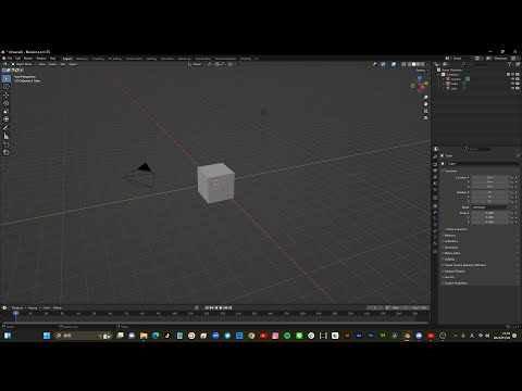 【ロボットモデリング】blender作業配信 #1