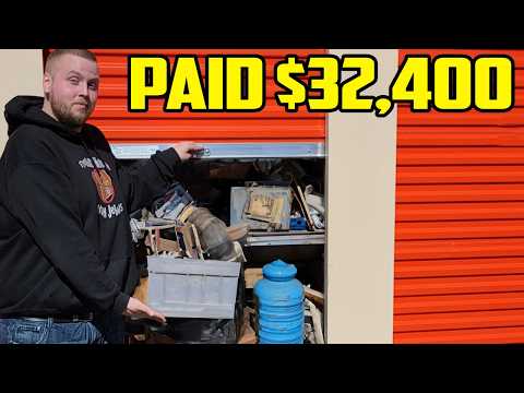 Spent Over $30,000 On This Storage Unit! What's Hidden Inside?