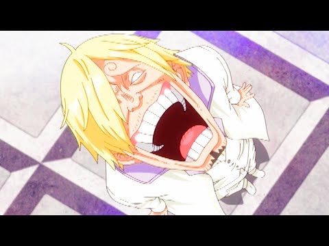 プリンに甘やかされるたびにサンジが満足そうな表情を浮かべる【ワンピース - ONE PIECE Full HD Engsub 】