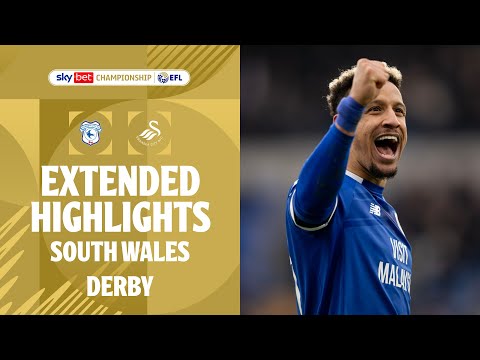 SOUTH WALES DERBY! | Cardiff City v Swansea City extended highlights