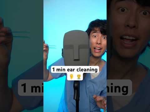 EXTREMELY REALISTIC ear cleaning 👂👨‍⚕️#asmr