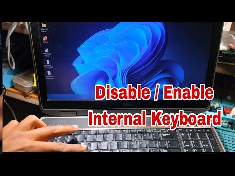 How to Disable/ Enable Laptop Internal Keyboard in Windows 11 | Laptop Keyboard Automatically Fix