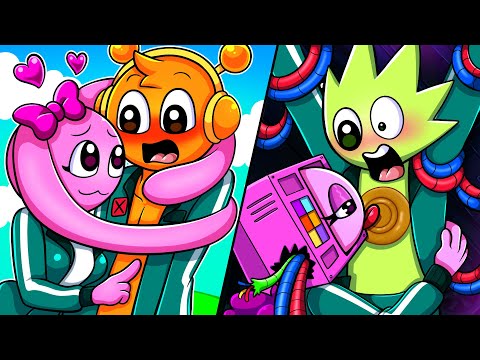 Squid Game Players Fall in Love?! | Incredibox Sprunki Animation