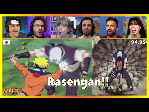 Naruto's First RASENGAN | Reaction Mashup [Naruto 94,95] ナルト