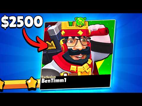 How I Unlocked the RAREST Skin in Brawl Stars! 🤯 ($2500 spent)