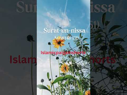 Surat-un-nissa urdu translation #islamicshorts#urdutranslation#shorts#whattsupstatus#shortsvideo#yt