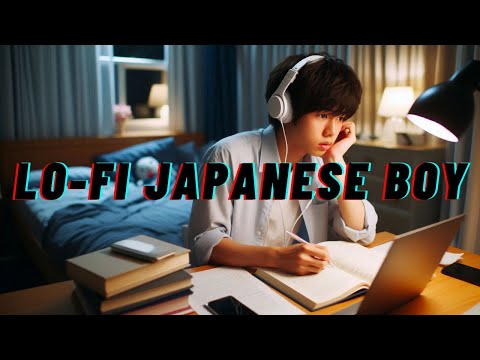 Let's study with me at night! Lo-fi study motivation session 📚 lofi japanese boy