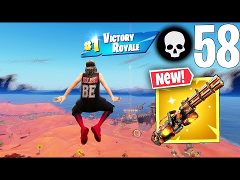 58 Elimination Solo Vs Squads "Build / Zero Build" Gameplay Wins (NEW Fortnite Chapter 5 Season 3)