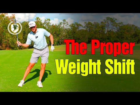 How To PROPERLY Shift Your Weight In The Golf Swing