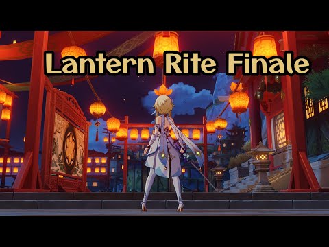 Lantern Rite Finale 【一年ホニャス/Honyasu Hitotose】 #原神 #genshin #vtuber #honyalive