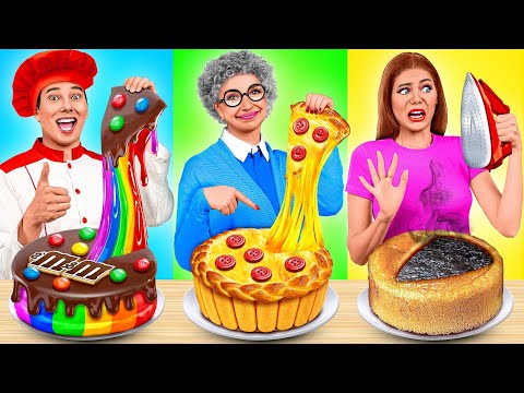 Me vs Grandma Cooking Challenge | Fantastic Food Hacks by TeenDO Challenge