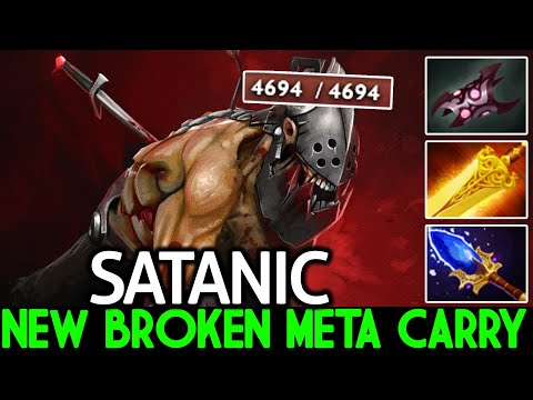 SATANIC [Lifestealer] New Broken Carry VS Hard Carry Medusa Dota 2