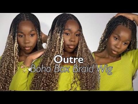 $50 PRE-BRAIDED WIG?! | Outre Boho Box Braid Wig | Ft. Blackhairspray