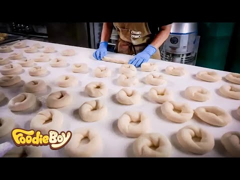 Every day Sold Out!! Korean Style Bagel Making Videos