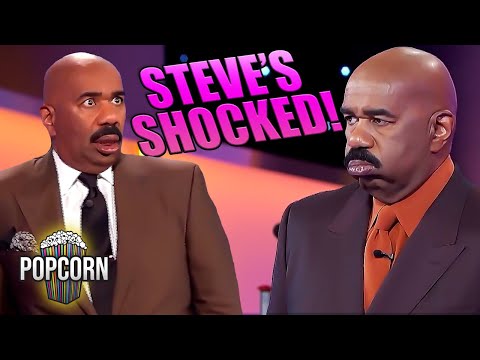 TOP 20 Family Feud Moments That SHOCKED Steve Harvey!