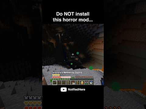 Minecraft Horror Mod #minecraft #shorts #minecraftmemes