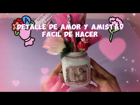 REGALO DE AMOR Y AMISTAD FACIL DE HACER / DETALLE FACIL DE HACER - DETALLE PARA AMOR Y AMISTAD ❤️