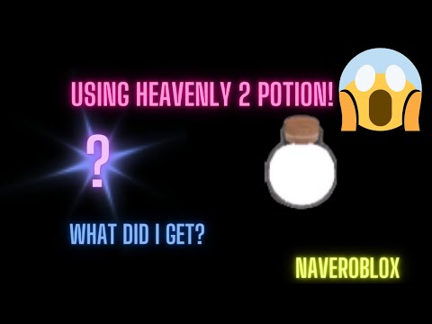 Using Heavenly 2 Potion in Sol's RNG! This is what I got! #solsrng #sols